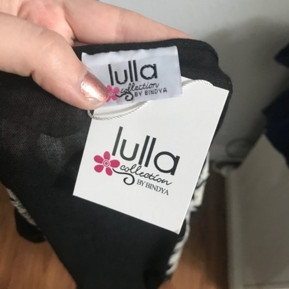 Boho Swim Coverup NWT Black Embroidered One SIze - Picture 4 of 6